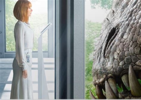 bryce dallas.howard ass|On the poster for Jurassic World (2015), the filmmakers edited